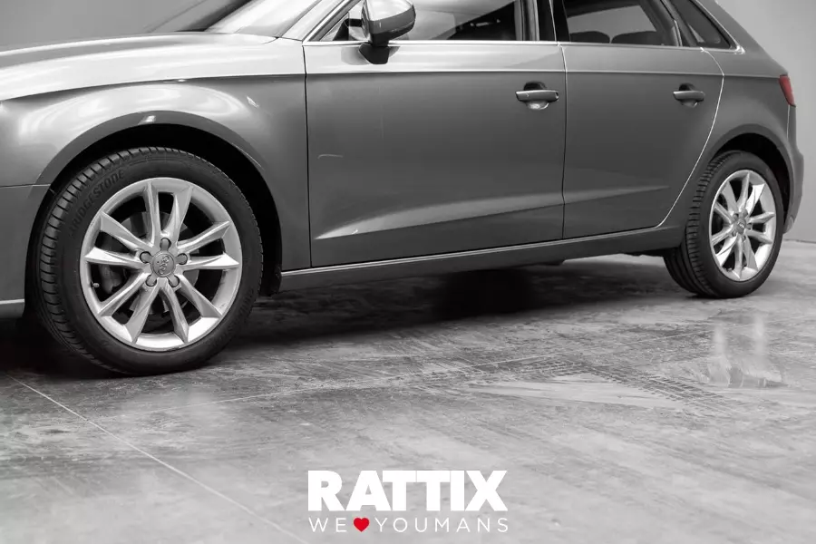  AUDI a3 iii 2016 sportback Aziendale Grigio Monsone met. foto 4