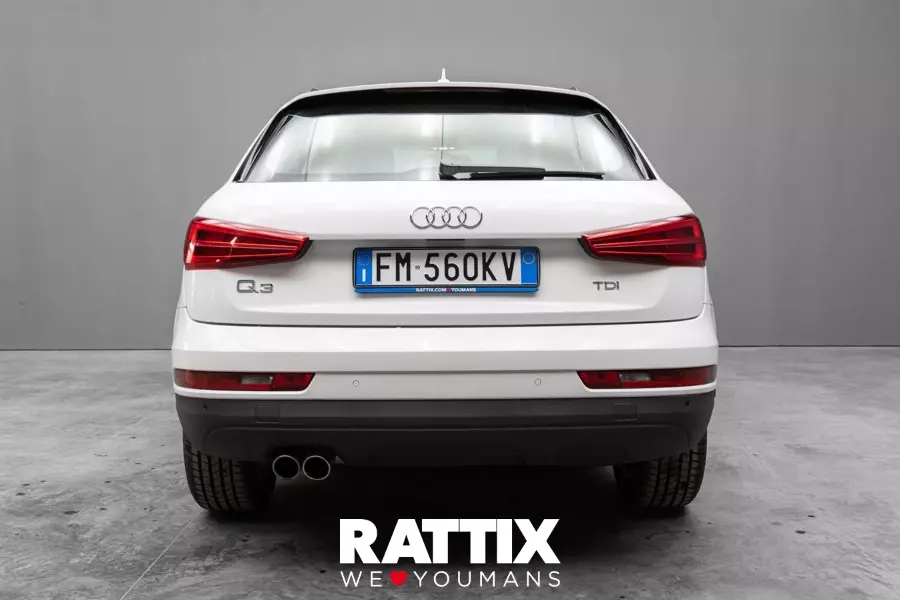  AUDI q3 i 2015 Aziendale Bianco Cortina foto 6