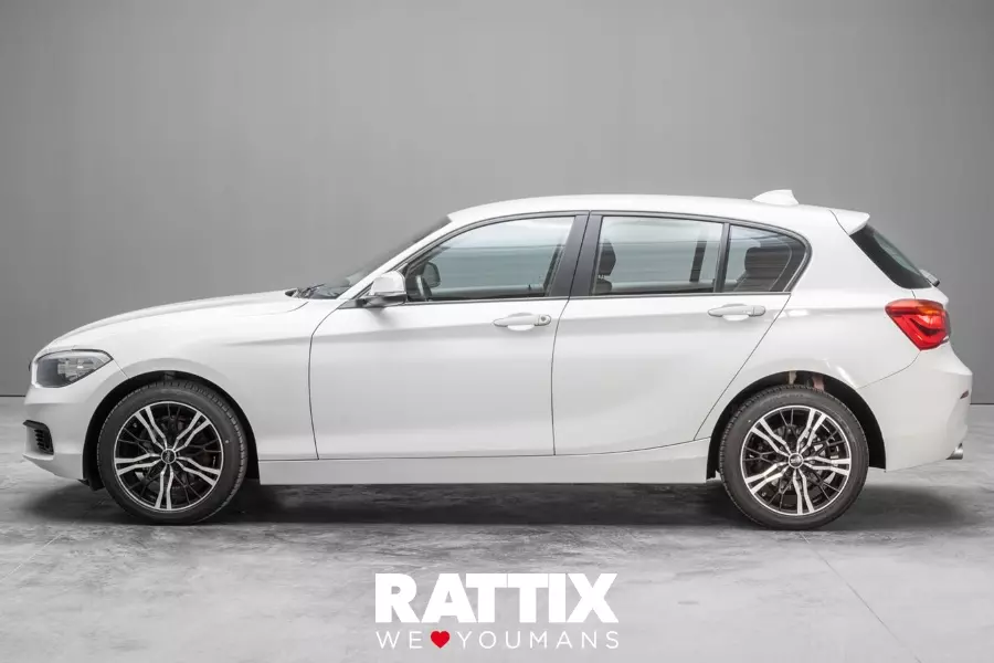  BMW serie 1 f/20-21 2015 Usato ritirato Bianco foto 2