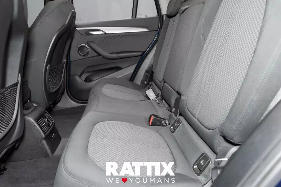  BMW x1 f48 2019 Aziendale Mediterranean Blue met foto 28