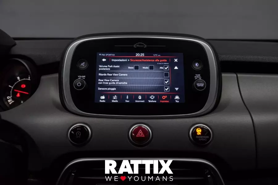  FIAT 500 x 2015 Usato ritirato Rosso foto 21