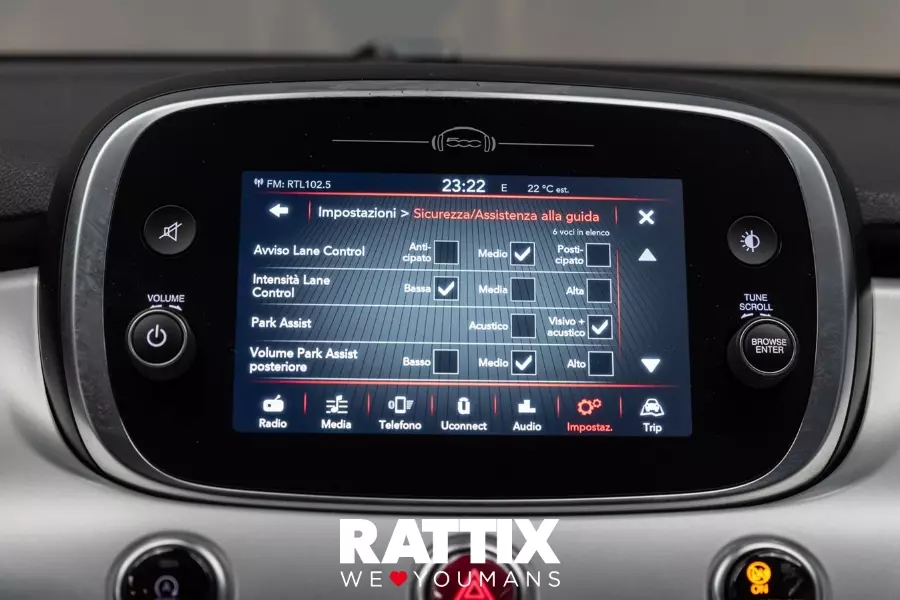  FIAT 500 x 2018 Aziendale Techno green foto 18