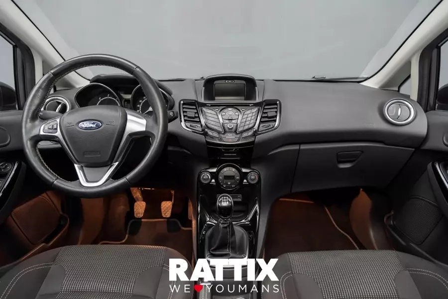  FORD fiesta vi 2013 Aziendale Magnetic Grey foto 9