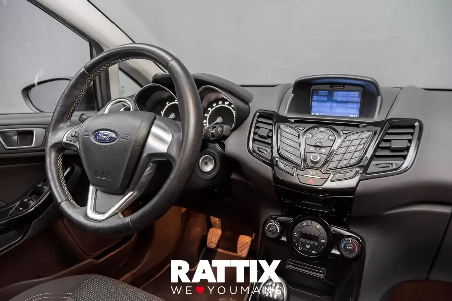  FORD fiesta vi 2013 Aziendale Magnetic Grey foto 15