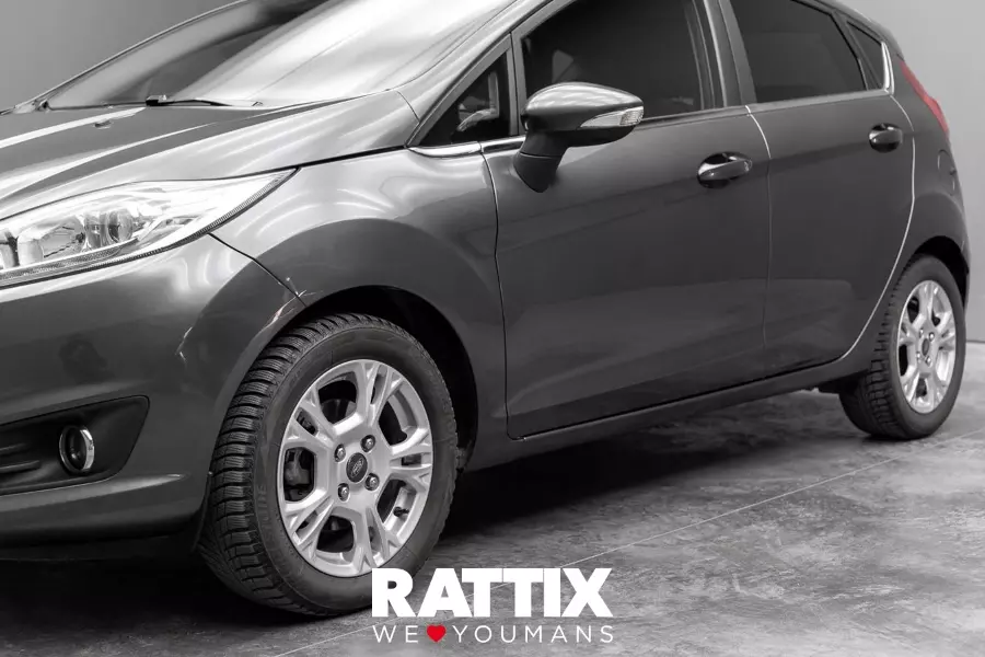  FORD fiesta vi 2013 Aziendale Magnetic Grey foto 4