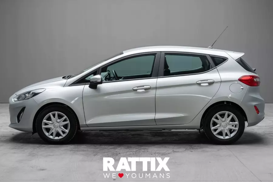  FORD fiesta vii 2017 5p Aziendale Moondust Silver foto 2