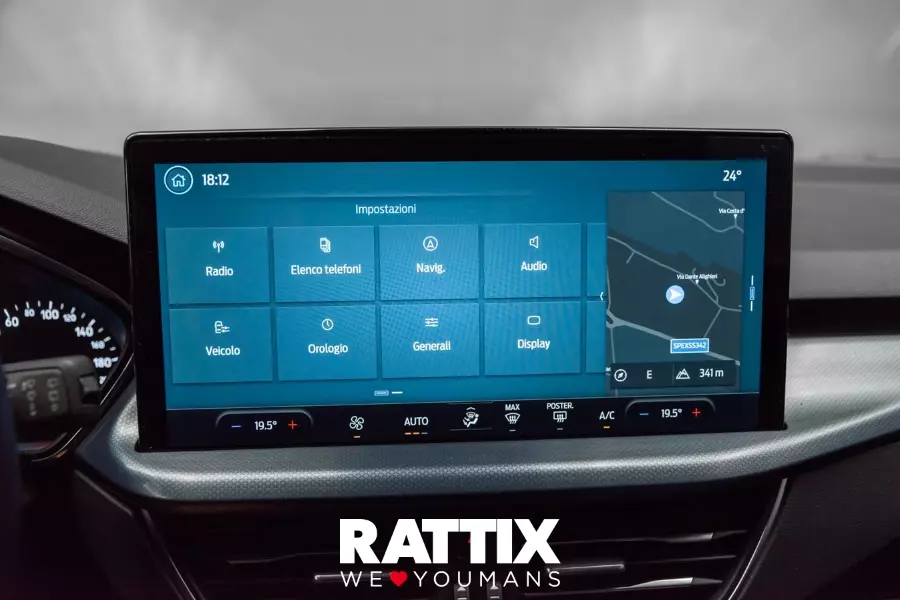  FORD focus v 2022 Aziendale Magnetic Grey foto 22