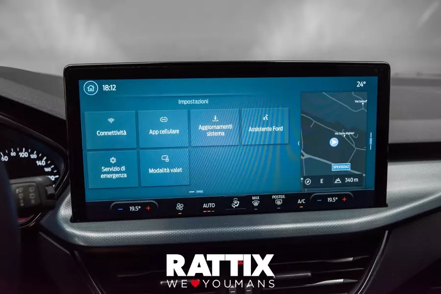  FORD focus v 2022 Aziendale Magnetic Grey foto 23