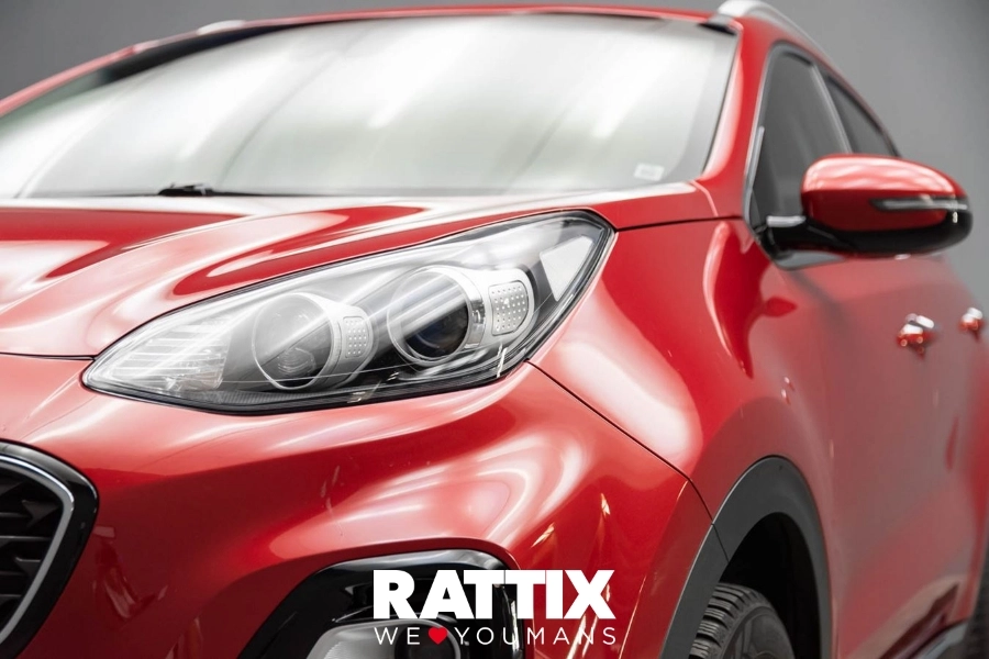  KIA sportage iv 2018 Usato Blaze Red foto 3