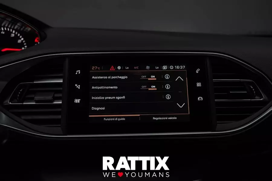  PEUGEOT 308 ii 2018 sw Usato Nero foto 23