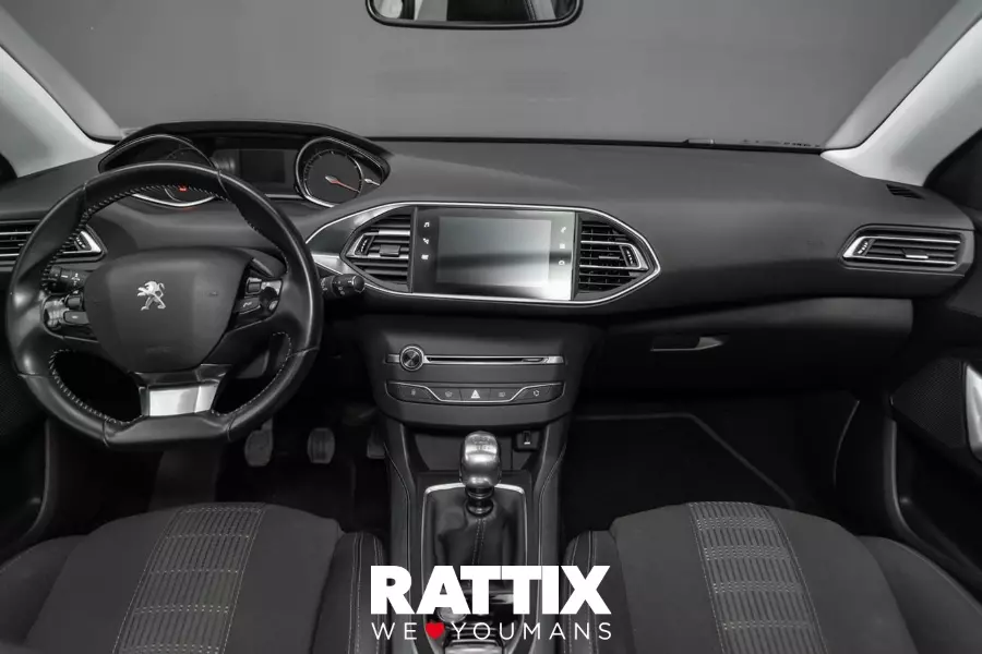  PEUGEOT 308 ii 2018 sw Usato Nero foto 8