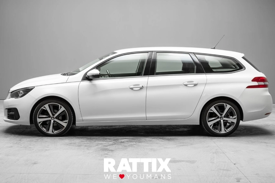  PEUGEOT 308 ii 2018 sw Aziendale Bianco Banchisa foto 2