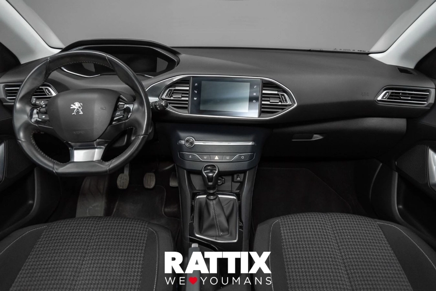  PEUGEOT 308 ii 2018 sw Aziendale Bianco Banchisa foto 8