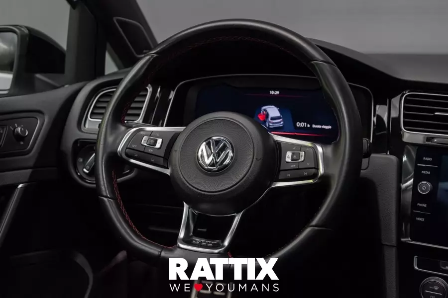  VOLKSWAGEN golf vii 2017 5p Usato Bianco Madreperla foto 10