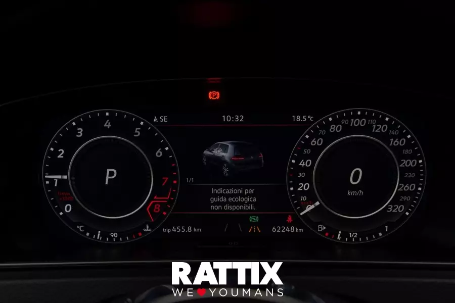  VOLKSWAGEN golf vii 2017 5p Usato Bianco Madreperla foto 15