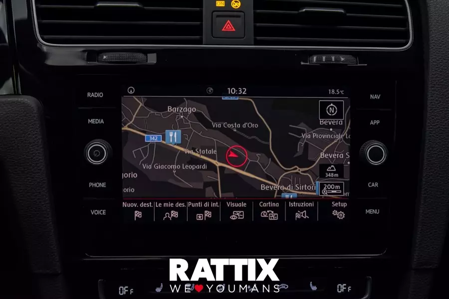  VOLKSWAGEN golf vii 2017 5p Usato Bianco Madreperla foto 18