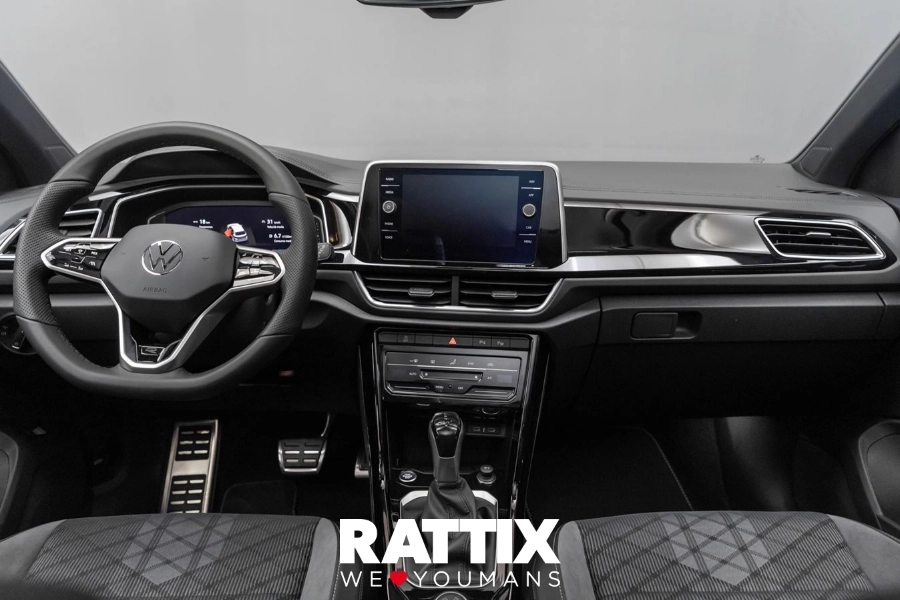 Volkswagen T-Roc 1.0 Tsi 110CV R-Line Deep Black Perlato  Nuovo foto 11