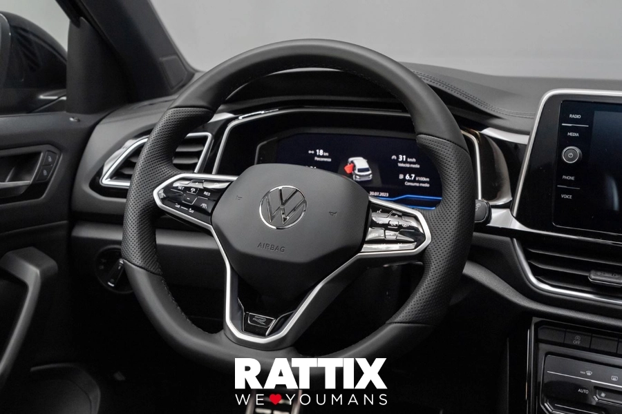 Volkswagen T-Roc 1.0 Tsi 110CV R-Line Deep Black Perlato  Nuovo foto 12