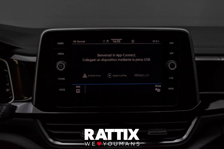 Volkswagen T-Roc 1.0 Tsi 110CV R-Line Deep Black Perlato  Nuovo foto 21